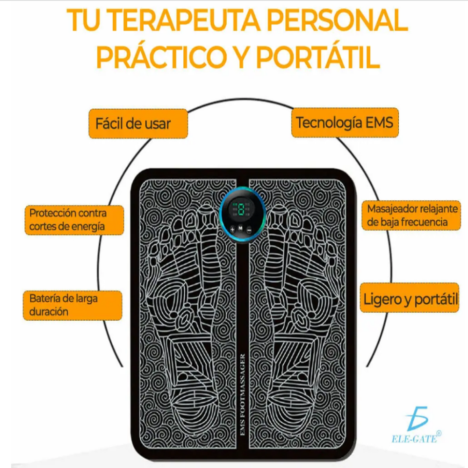 MASAJEADOR DE PIE ELÉCTRICO